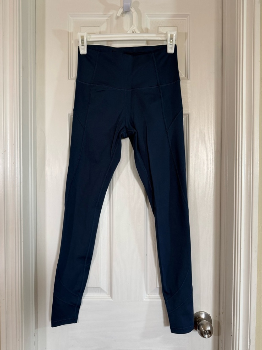 ANTONIO MELANI Navy High-Waist Performance Leggings